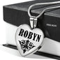 Robyn v01 - Heart Pendant Luxury Necklace