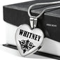 Whitney v01 - Heart Pendant Luxury Necklace