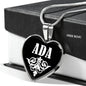 Ada v02 - Heart Pendant Luxury Necklace