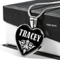 Tracey v01s - Heart Pendant Luxury Necklace