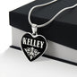 Kelley v02 - Heart Pendant Luxury Necklace