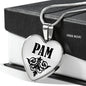 Pam v01 - Heart Pendant Luxury Necklace