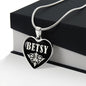 Betsy v02 - Heart Pendant Luxury Necklace