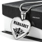 Margaret v01 - Heart Pendant Luxury Necklace