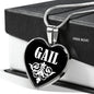 Gail v02 - Heart Pendant Luxury Necklace