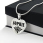 Sophie v01 - Heart Pendant Luxury Necklace