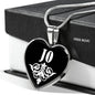 Jo v02 - Heart Pendant Luxury Necklace