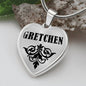 Gretchen v01 - Heart Pendant Luxury Necklace