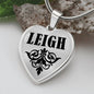 Leigh v01 - Heart Pendant Luxury Necklace