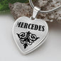 Mercedes v01 - Heart Pendant Luxury Necklace