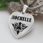 Rochelle v01 - Heart Pendant Luxury Necklace