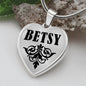 Betsy v01 - Heart Pendant Luxury Necklace