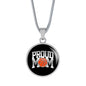 Proud Basketball Mom - Luxury Necklace