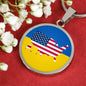 Ukrainian-American - Luxury Necklace