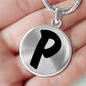 Initial P v1b - Luxury Necklace