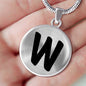 Initial W v1b - Luxury Necklace