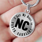 Heart In North Carolina v01 - Luxury Necklace