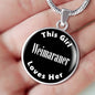 Weimaraner v2 - Luxury Necklace