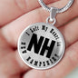 Heart In New Hampshire v01 - Luxury Necklace