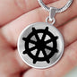 Dharma Wheel - Luxury Necklace