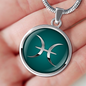 Zodiac Sign Pisces v2 - Luxury Necklace