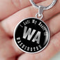 Heart In Washington v02 - Luxury Necklace