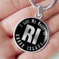Heart In Rhode Island v02 - Luxury Necklace