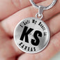 Heart In Kansas v01 - Luxury Necklace