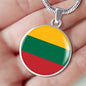 Lithuanian Flag - Luxury Necklace
