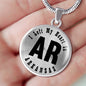 Heart In Arkansas v01 - Luxury Necklace
