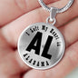 Heart In Alabama v01 - Luxury Necklace