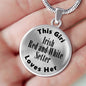 Irish Red and White Setter - Luxury Necklace