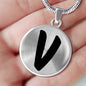 Initial V v1b - Luxury Necklace