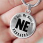 Heart In Nebraska v01 - Luxury Necklace