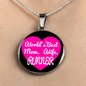 World's Best Mom, Wife, Runner - Luxury Necklace