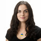 Ukrainian Flag - Luxury Necklace