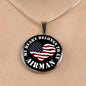 My Heart Belongs To An Airman - Luxury Necklace