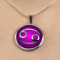 Zodiac Sign Cancer v2 - Luxury Necklace