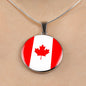 Canadian Flag - Luxury Necklace