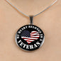 My Heart Belongs To A Veteran - Luxury Necklace