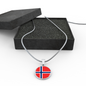 Norwegian Flag - Luxury Necklace
