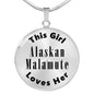 Alaskan Malamute - Luxury Necklace