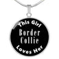 Border Collie v2 - Luxury Necklace