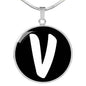 Initial V v3b - Luxury Necklace