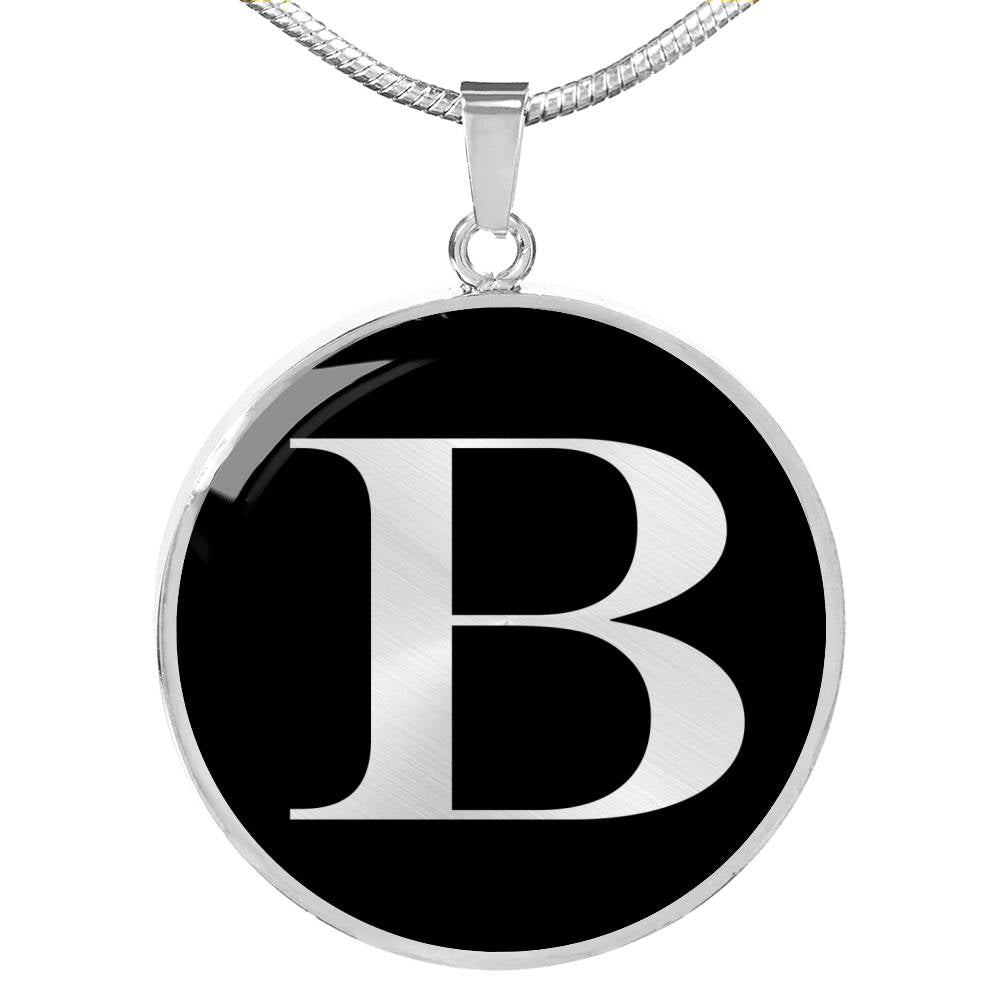 Initial B v2a - Luxury Necklace