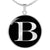 Initial B v2a - Luxury Necklace