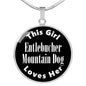 Entlebucher Mountain Dog v2 - Luxury Necklace