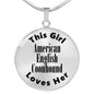 American English Coonhound - Luxury Necklace