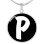 Initial P v3b - Luxury Necklace