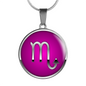 Zodiac Sign Scorpio v2 - Luxury Necklace